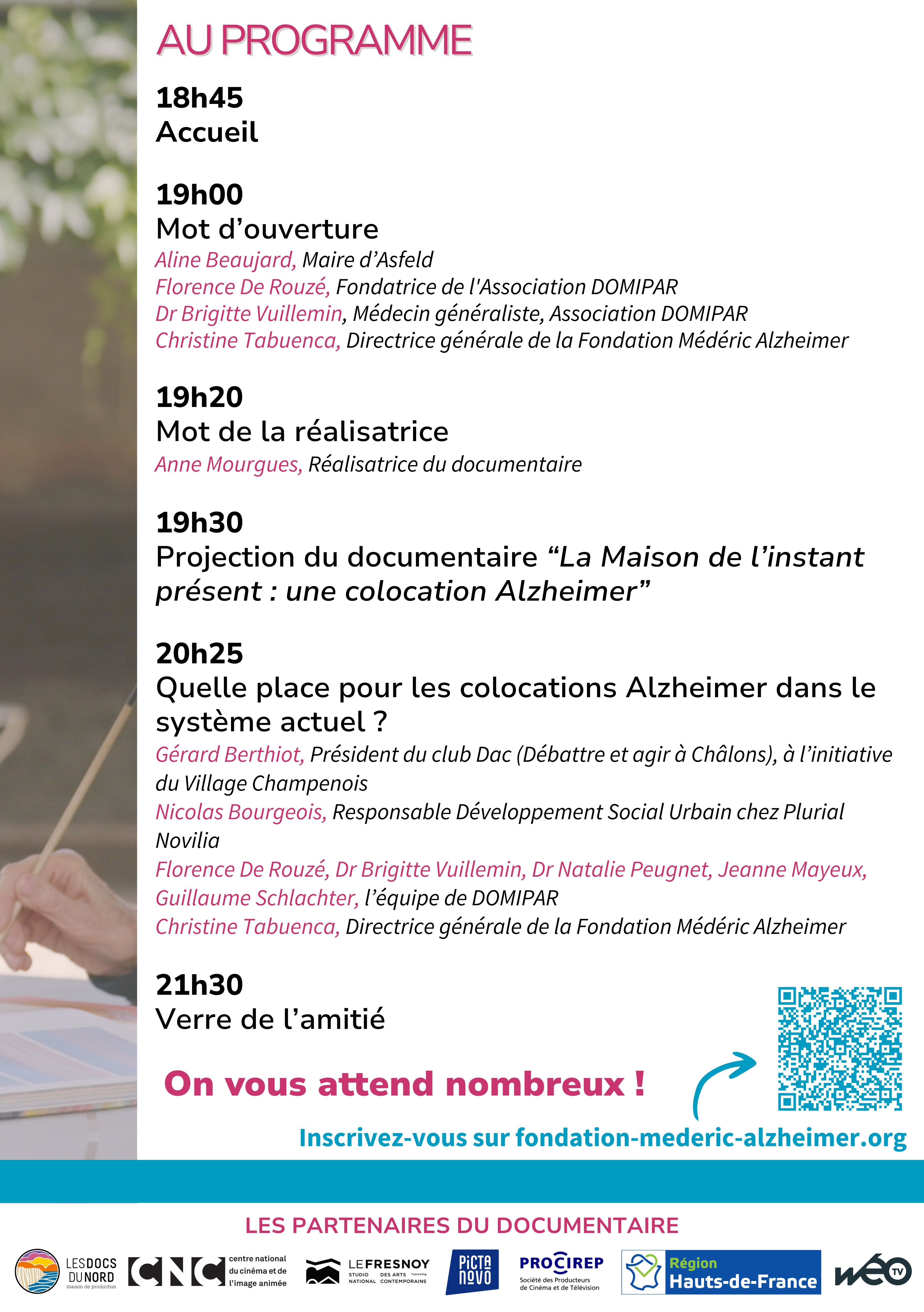 Programme projection Reims 24 mars 2026